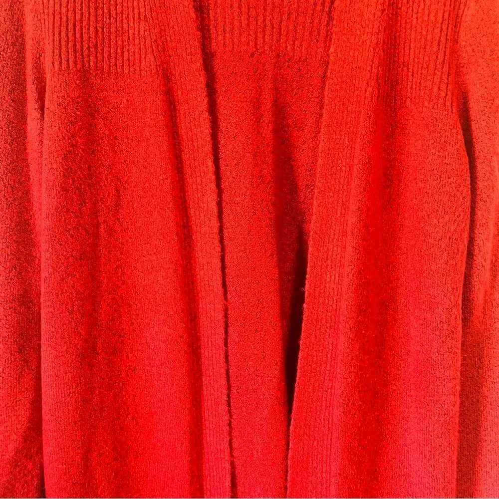 Talbot’s Red Cardigan knit Sweater Women’s medium petite - Picture 3 of 8